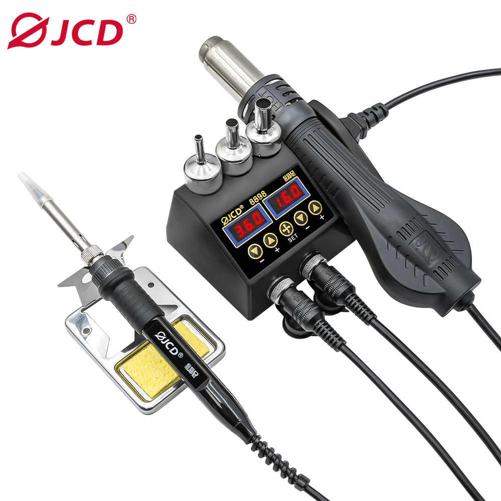 2 In 1 Soldering Rework Station 750W - JCD 2 в 1 Паяльная станция