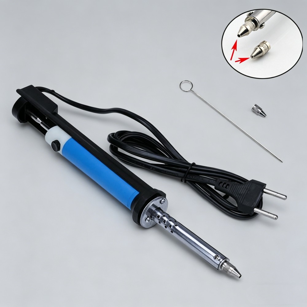 Desoldering Pump Electric Vacuum Station - Электрический паяльник-отсос AC 220V 30W для