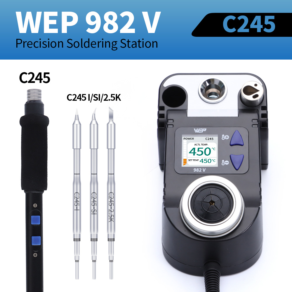 C210 Precision Soldering Station - Набор для точной пайки WEP C210