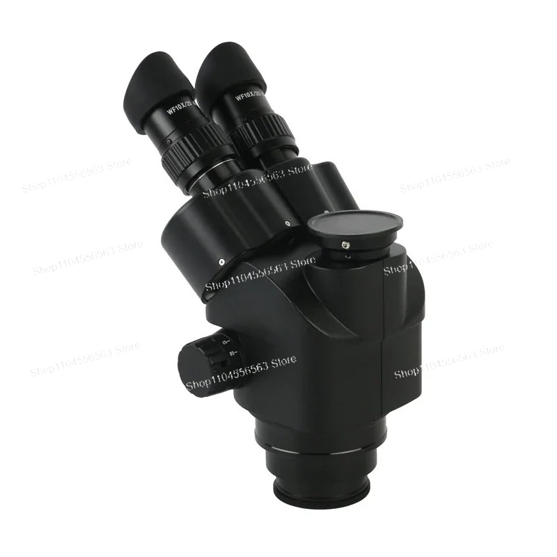 Trinocular Stereo Microscope 7X-45X - Промышленный лабораторный тринокулярный стереомикроскоп с симультанной