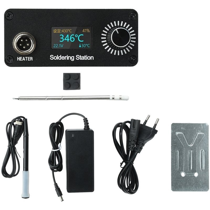 T12 Soldering Station Oled - Паяльная станция B23B T12 для домашнего