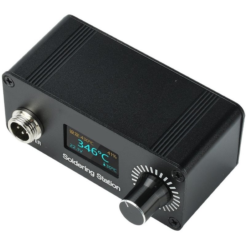 T12 Soldering Station Oled - Портативная мини-паяльная станция ABYN-Professional T12 с
