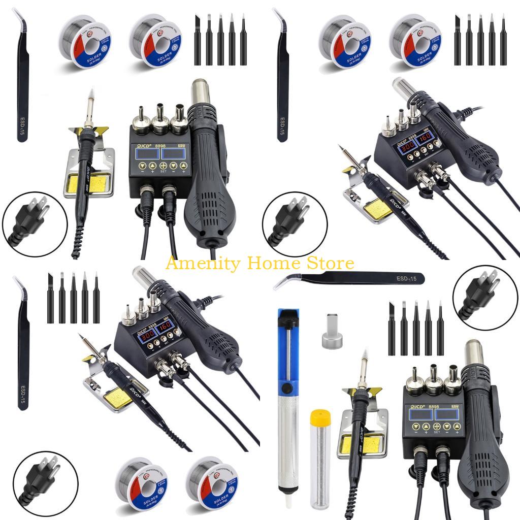 2 In 1 Soldering Rework Station 750W - F26C 2 в 1 паяльник паяльная