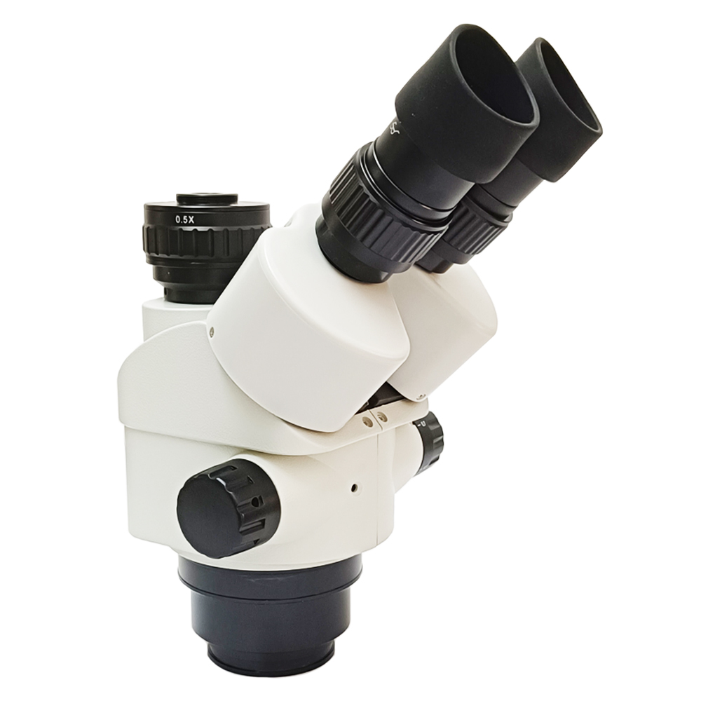 Профессиональная пластиковая т – обзор и цена Trinocular Stereo Microscope 7X-45X