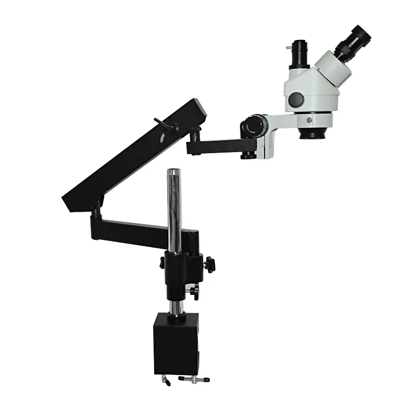 Гибкий шарнирный манипулятор с – обзор и цена Articulating Arm Boom Stand Microscope