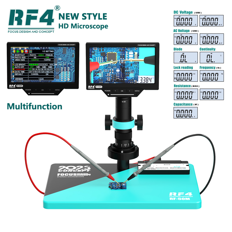 1080P 4K HDMI USB промышленный – обзор и цена Simul-Focal Industrial Microscope 4K Hdmi