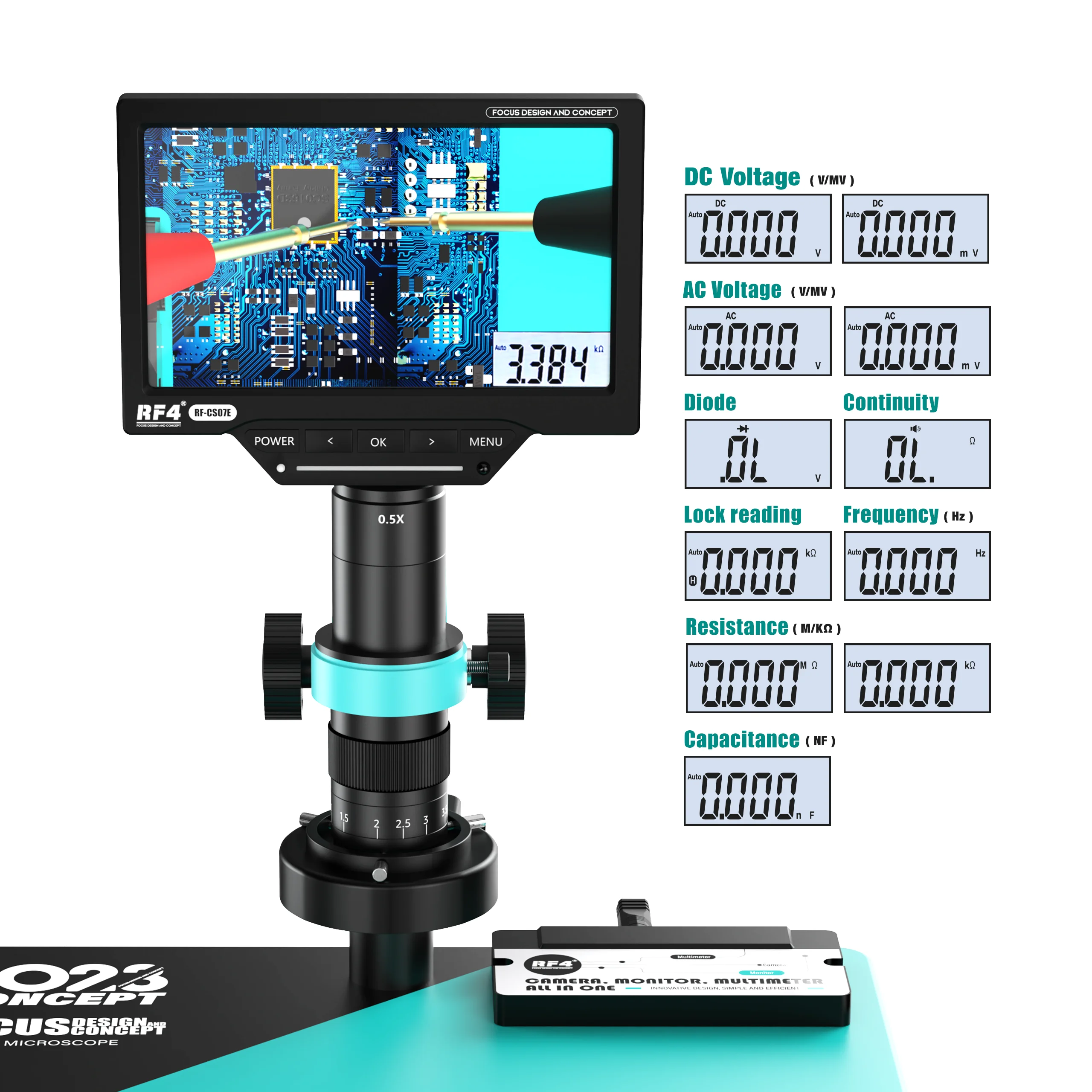 1080P 4K HDMI USB промышленный – обзор и цена Simul-Focal Industrial Microscope 4K Hdmi
