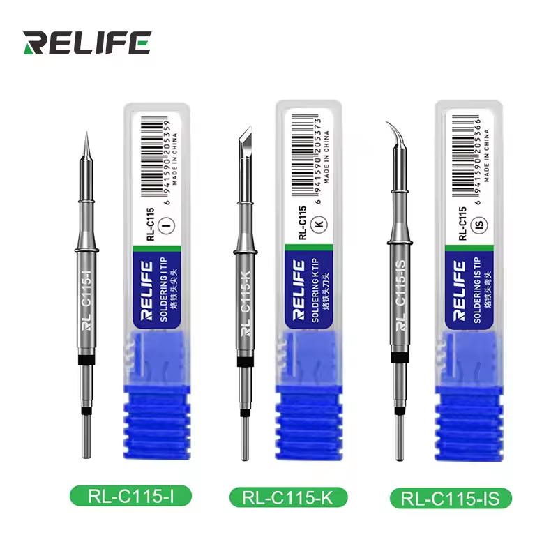 RELIFE C115-K/I/IS Универсальн – обзор и цена C115 Nano Soldering Iron Station