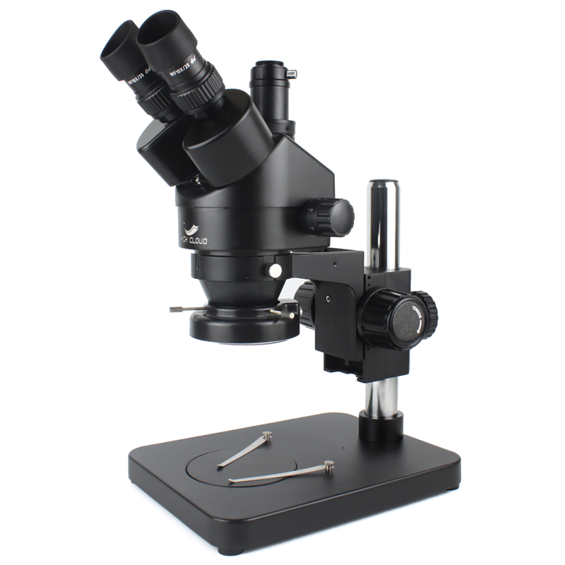 Лаборатория пайки печатных пла – обзор и цена Trinocular Stereo Microscope 7X-45X