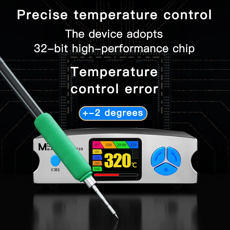 MaAnt HT-C210 Точная паяльная  – обзор и цена C210 Precision Soldering Station