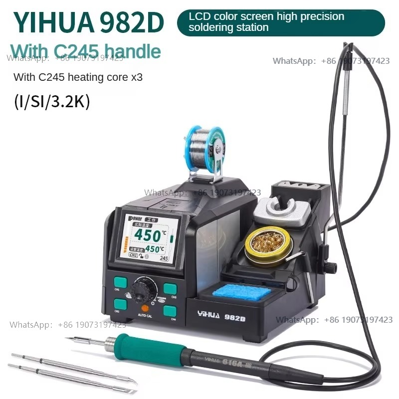 Цифровая паяльная станция 982D – обзор и цена C210 Precision Soldering Station