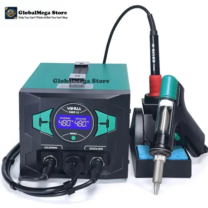 Новейшая электрическая паяльна – обзор и цена Desoldering Pump Electric Vacuum Station
