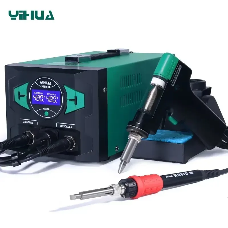 Новейшая электрическая паяльна – обзор и цена Desoldering Pump Electric Vacuum Station