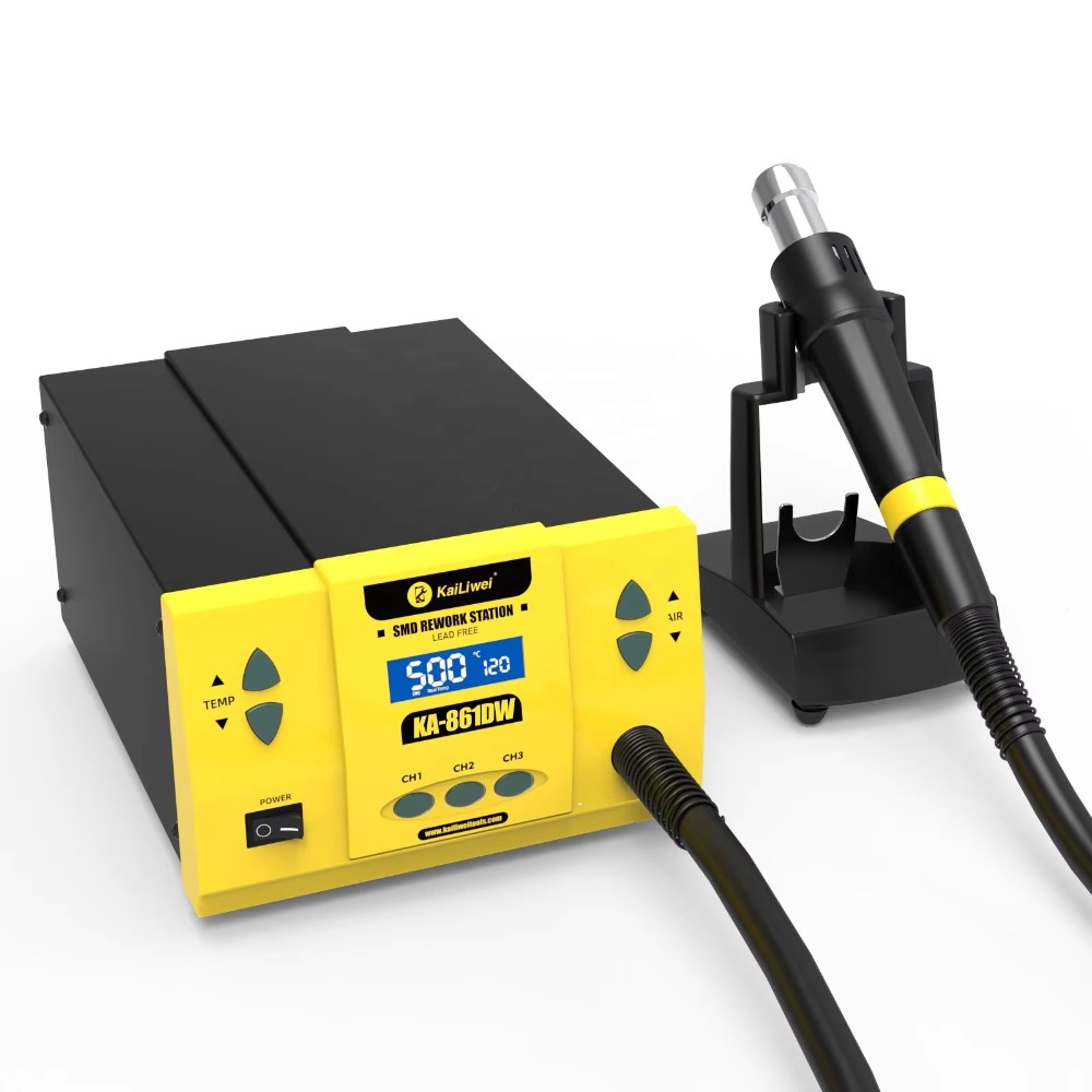 Kailiwei 861DW 1000W Бессвинцо – обзор и цена Hot Air Rework Station 861Dw