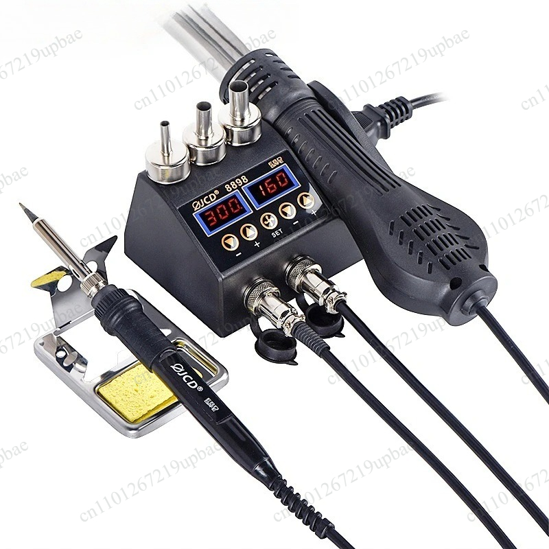 8898 2-в-1 750 Вт Цифровая пая – обзор и цена 2 In 1 Soldering Rework Station 750W