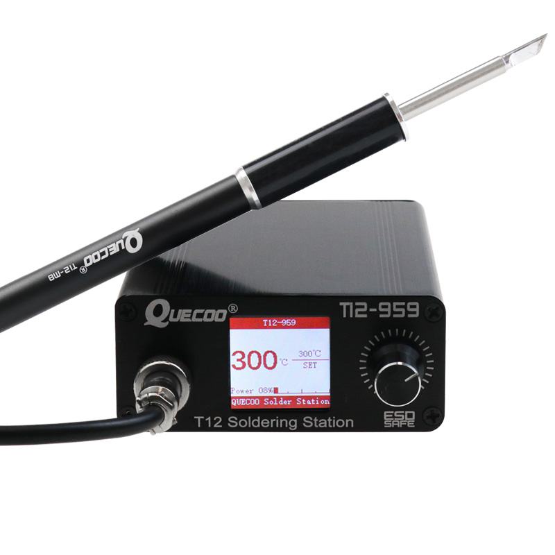 Паяльная станция T12-959 V5.1  – обзор и цена T12 Soldering Station Oled