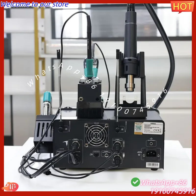 Новинка 2026: Паяльная станция – обзор и цена Desoldering Pump Electric Vacuum Station