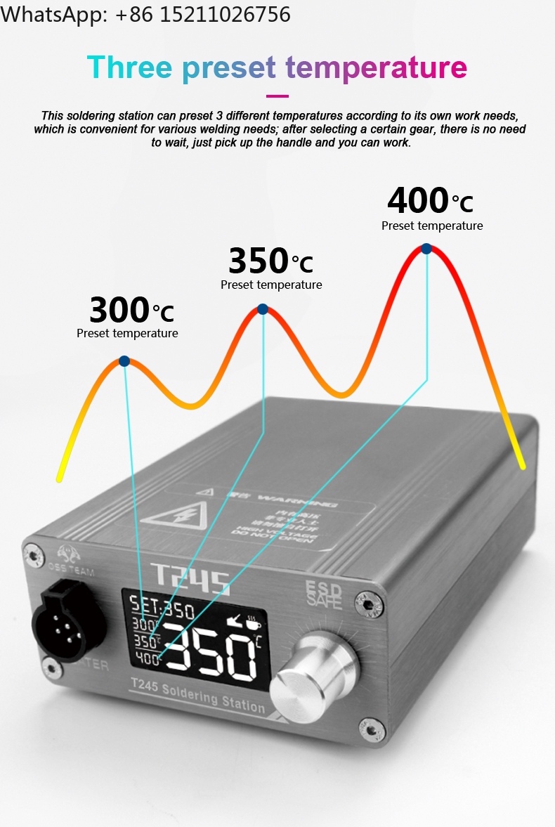 Паяльная станция OSS T245, 130 – обзор и цена C245 Soldering Station 130W