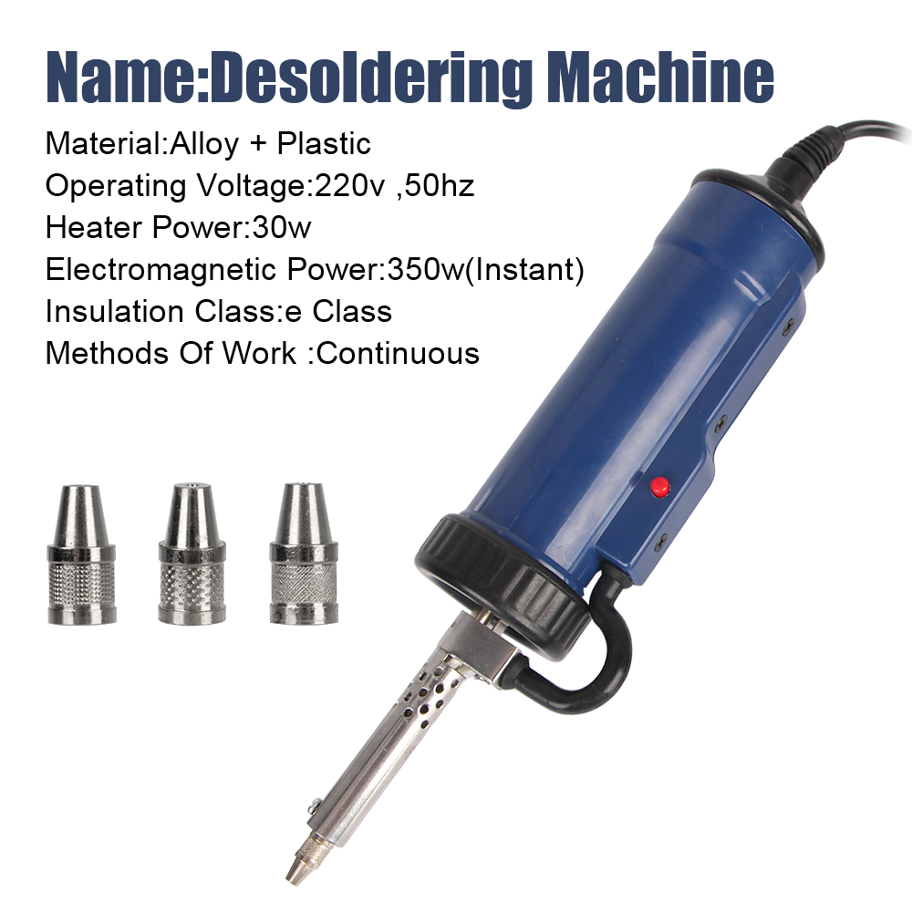 Вакуумная присоска для олова с – обзор и цена Desoldering Pump Electric Vacuum Station