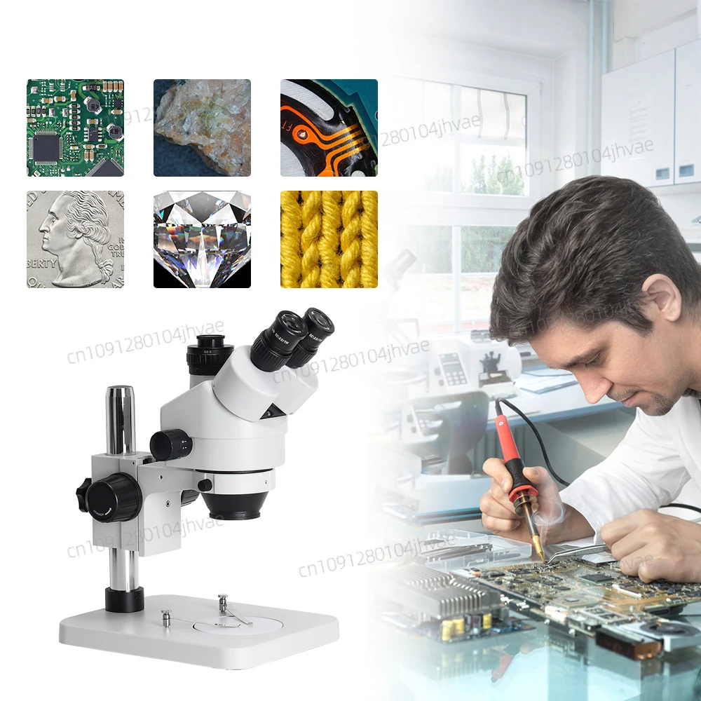 2025 НОВЫЙ настоящий фото 3,5X – обзор и цена Trinocular Stereo Microscope 7X-45X
