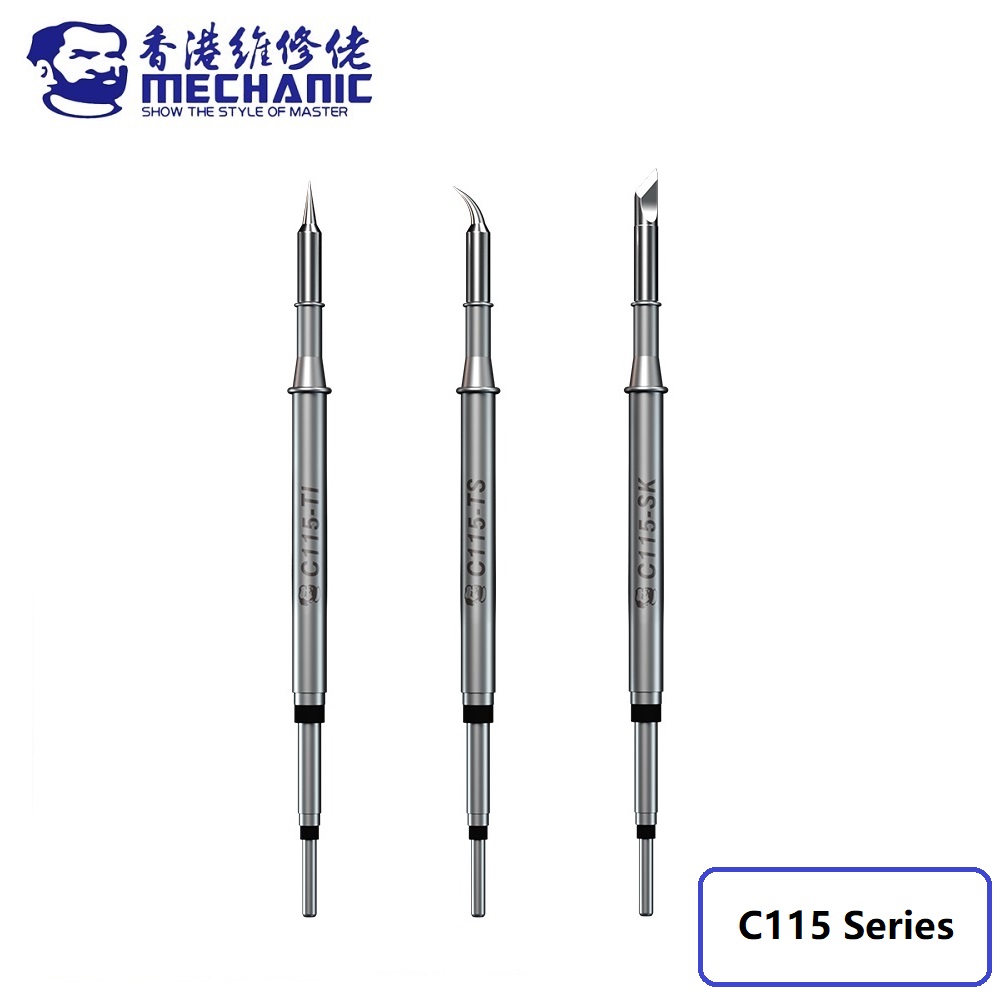 Серия MECHANIC C115, наноуровн – обзор и цена C115 Nano Soldering Iron Station