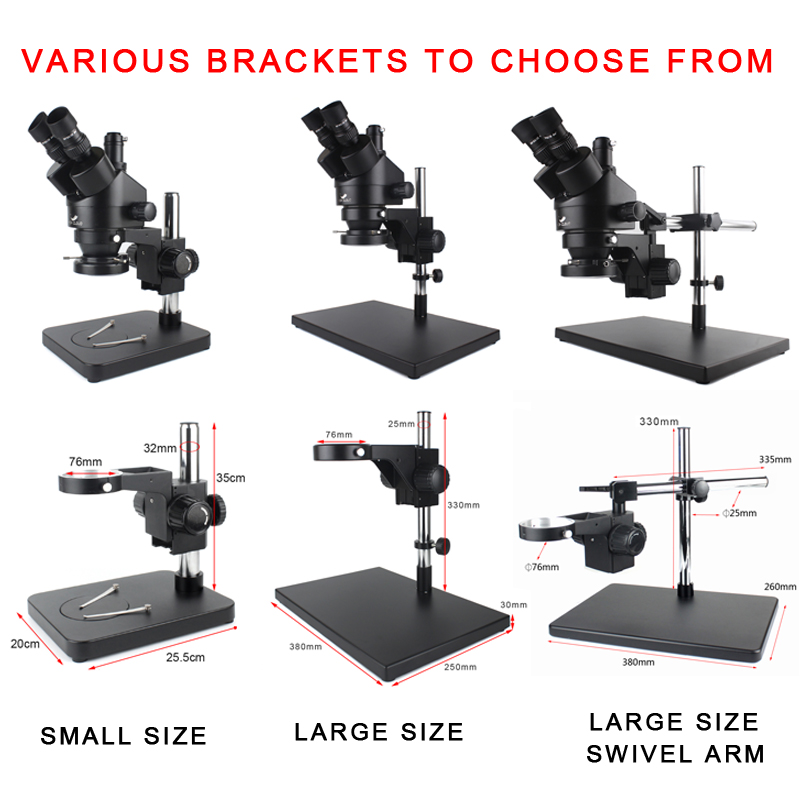 Simul-Focal 7X-45X с непрерывн – обзор и цена Trinocular Stereo Microscope 7X-45X