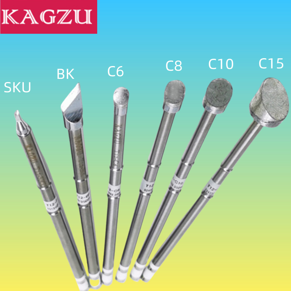 Жала для сварки T12-BK/SKU/C6/ – обзор и цена T12 Soldering Station Oled