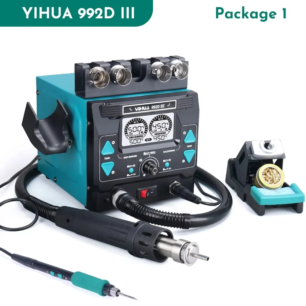 Паяльная станция YIHUA992D-III – обзор и цена C210 Precision Soldering Station
