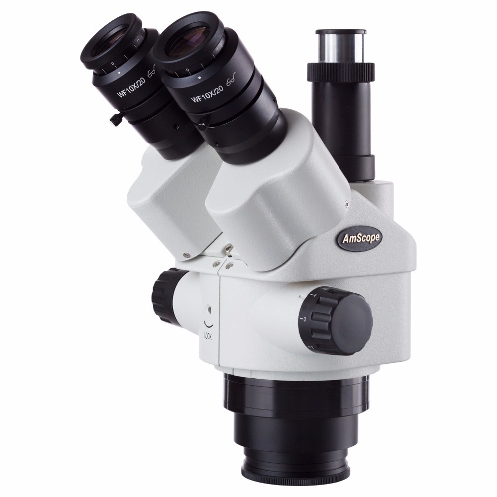 AmScope 7X-45X Simul-Focal Tri – обзор и цена Trinocular Stereo Microscope 7X-45X