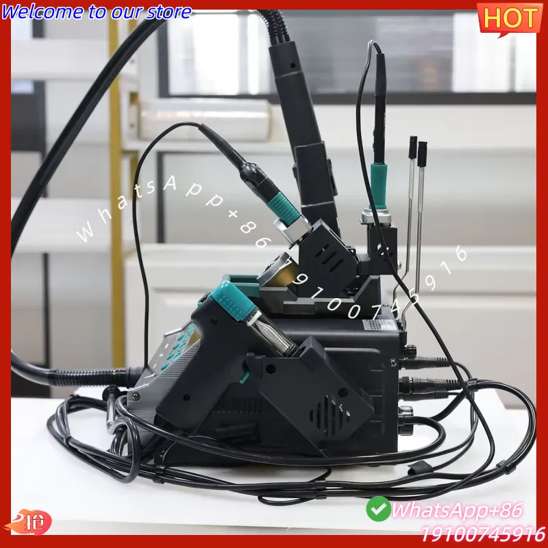 Паяльная станция YIHUA-948D IV – обзор и цена Desoldering Pump Electric Vacuum Station