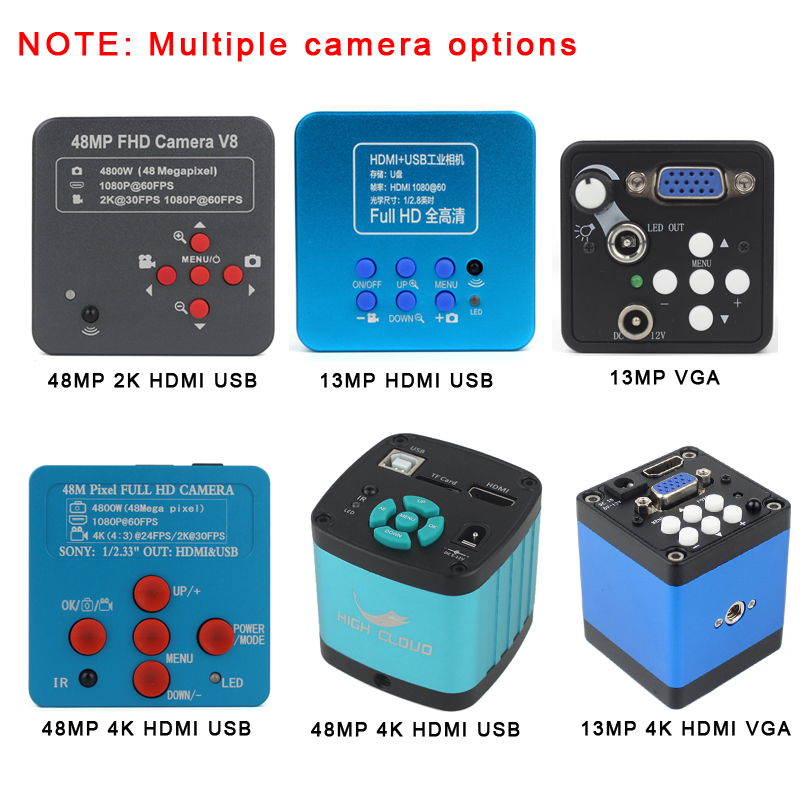Лаборатория пайки печатных пла – обзор и цена Simul-Focal Industrial Microscope 4K Hdmi