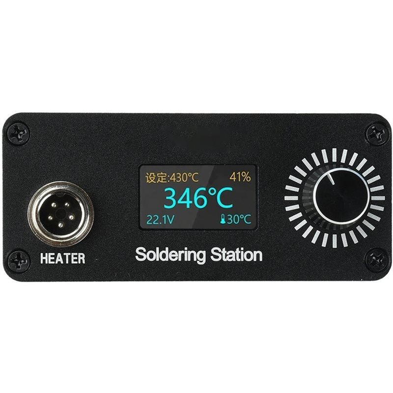 Портативная мини-паяльная стан – обзор и цена T12 Soldering Station Oled