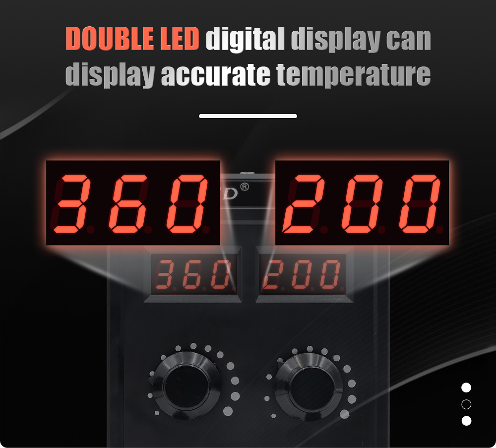 Паяльная станция JCD 8586D 2 в – обзор и цена 2 In 1 Soldering Rework Station 750W
