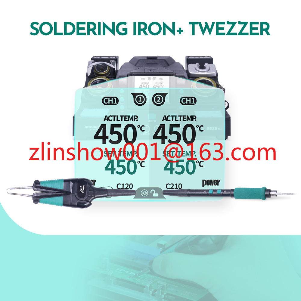 Прецизионный пинцет, паяльник  – обзор и цена C210 Precision Soldering Station