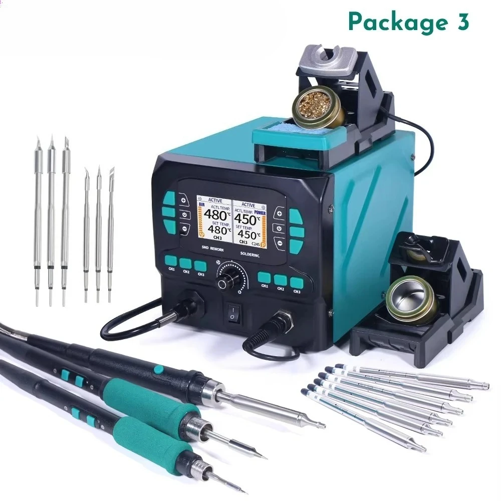 992D-II 2 в 1, прецизионная па – обзор и цена C210 Precision Soldering Station