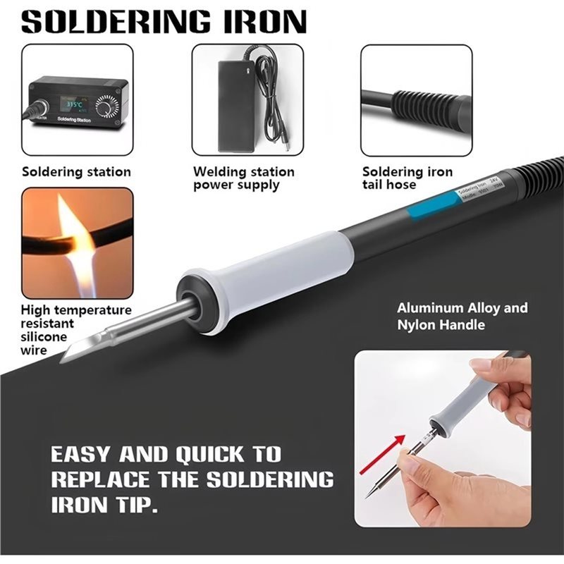 Цифровая паяльная станция B03C – обзор и цена T12 Soldering Station Oled